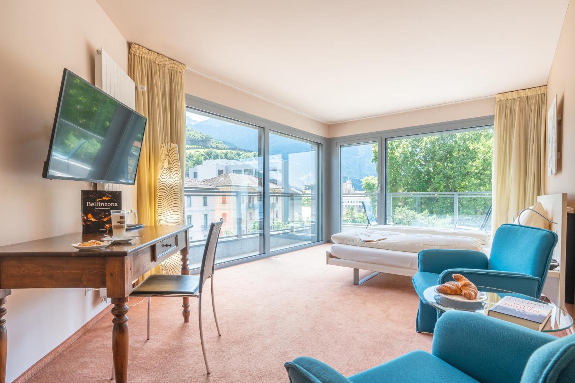 Hotel Unione Bellinzona Exterior foto